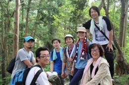 水泳と山登り