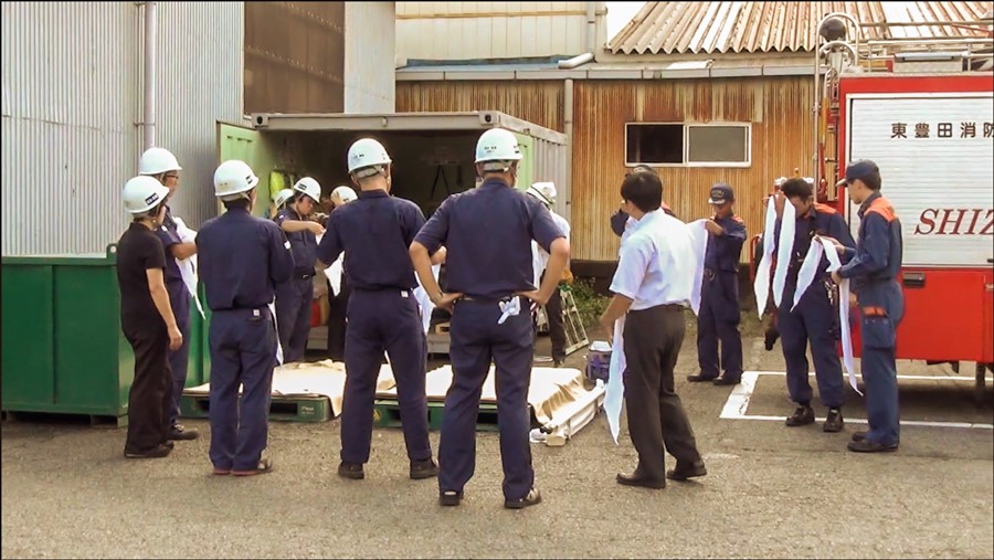 秋の防災訓練実施